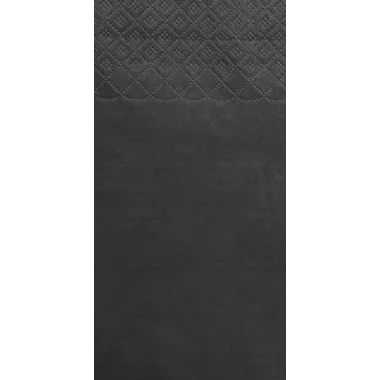 Серветки паперові Papero 1/8  330х330 мм 200 аркушів чорні